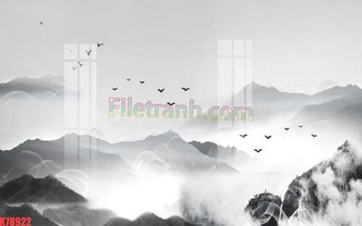 File tranh File tranh gốc dán tường đẹp K78922 (gốc) in vải canvas