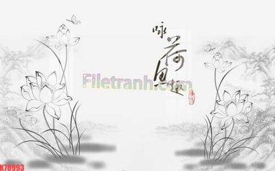 File ảnh File tranh gốc dán tường đẹp K78993 (gốc) in backdrop sự kiện