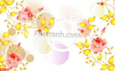 File gốc File tranh gốc dán tường đẹp K79011 (phong cách) châu Âu