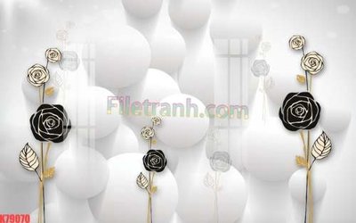 Tải file File tranh gốc dán tường đẹp K79070 (gốc) làm tranh treo tường