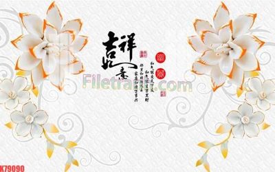 Hình ảnh gốc File tranh gốc dán tường đẹp K79090 (để in khổ lớn)