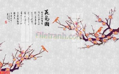 File tranh File tranh gốc dán tường đẹp K79186 (ảnh gốc) độ nét vượt trội