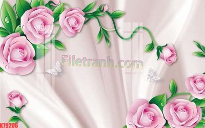 File tranh quảng cáo File tranh gốc dán tường đẹp K79206 (file gốc) chuyên nghiệp