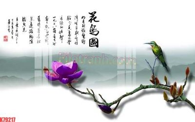 File in mica File tranh gốc dán tường đẹp K79217 (bản gốc) sắc sảo