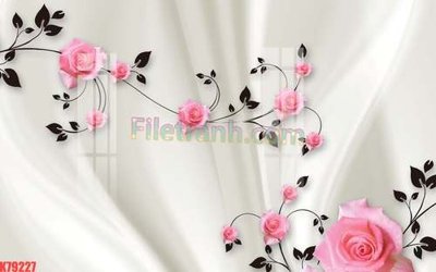 Download file gốc File tranh gốc dán tường đẹp K79227 (in mica) trang trí