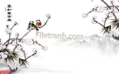 File gốc in ấn File tranh gốc dán tường đẹp K79229 (sẵn sàng tải về)