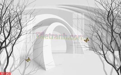 Download file gốc File tranh gốc dán tường đẹp K79236 (in mica) trang trí