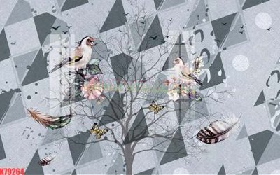 File gốc File tranh gốc dán tường đẹp K79264 (trang trí) phòng trẻ em