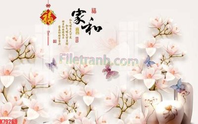 File ảnh File tranh gốc dán tường đẹp K79269 (gốc) cho trang trí nhà hàng