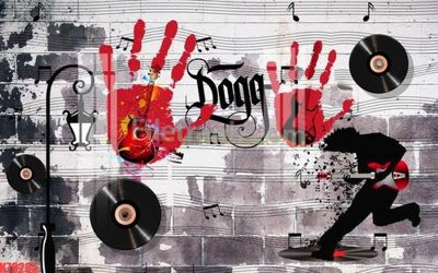 File PSD File tranh gốc dán tường đẹp K79285 (bản gốc) đã tách nền