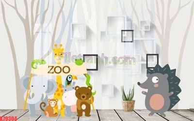 Tải file File tranh gốc dán tường đẹp K79304 (gốc) in tranh tráng gương