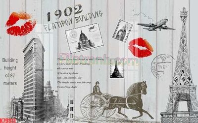 File ảnh File tranh gốc dán tường đẹp K79311 (gốc) in backdrop sự kiện