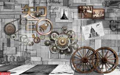 File gốc File tranh gốc dán tường đẹp K79324 (in mica) làm bảng hiệu