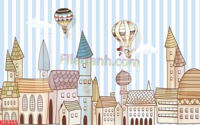 File gốc File tranh gốc dán tường đẹp K79335 (trang trí) cho phòng khách