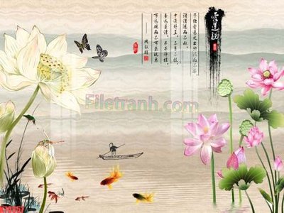 File ảnh File tranh gốc dán tường đẹp K79357 (gốc) in Hiflex