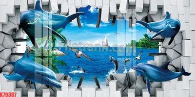 File in trần File tranh gốc dán tường đẹp K79367 (bản gốc) mây trời