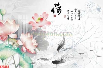 File PSD in ấn File tranh gốc dán tường đẹp K79383 (chất lượng cao)