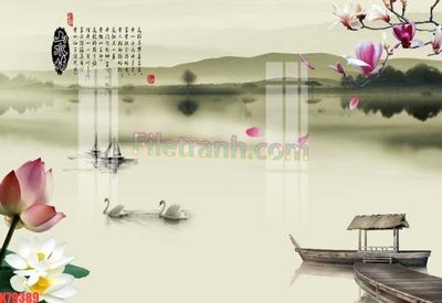 File in ấn cao cấp File tranh gốc dán tường đẹp K79389 (file gốc)