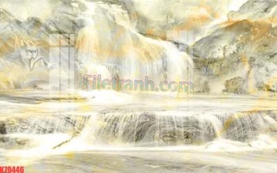 Tải file File tranh gốc dán tường đẹp K79446 (gốc) chủ đề phong thủy