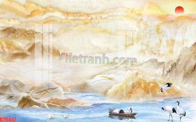 File tranh gốc File tranh gốc dán tường đẹp K79447 chủ đề hiện đại