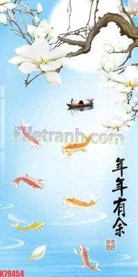 File in trần File tranh gốc dán tường đẹp K79454 (bản gốc) hoa văn