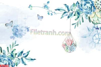 File ảnh File tranh gốc dán tường đẹp K79462 (gốc) trang trí khách sạn