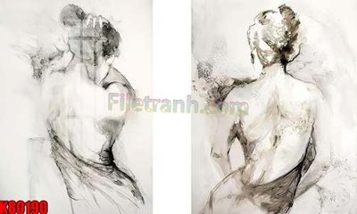 File in trần File tranh gốc tổng hợp K80190 (bản gốc) đại dương