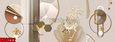 File tranh in trần File tranh gốc tổng hợp K80222 (ảnh gốc siêu nét)