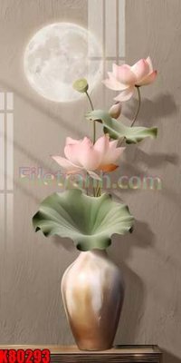 File gốc in tráng gương File tranh gốc tổng hợp K80293 chi tiết