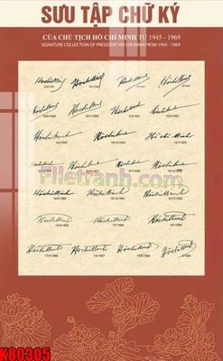 File in ấn File tranh gốc tổng hợp K80305 chuyên nghiệp