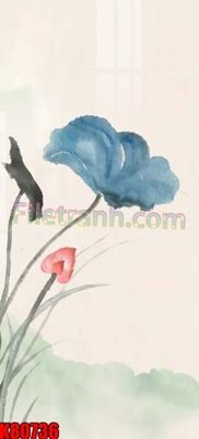 File tranh File tranh gốc tổng hợp K80736 (bản gốc) in lụa 3D