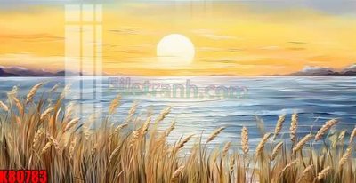 File tranh File tranh gốc tổng hợp K80783 (bản gốc) treo quán cafe