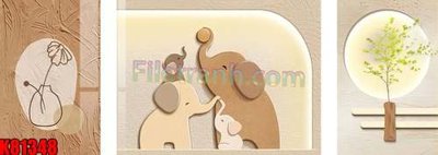 File tranh File tranh gốc tổng hợp K81348 (bản gốc) treo quán cafe