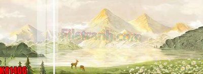 File PSD File tranh gốc tổng hợp K81406 (bản gốc) độ phân giải cao