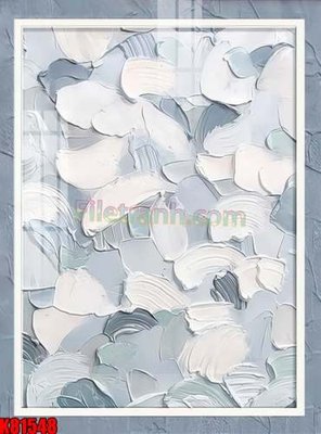 File in trần File tranh gốc tổng hợp K81548 (bản gốc 3D) sống động