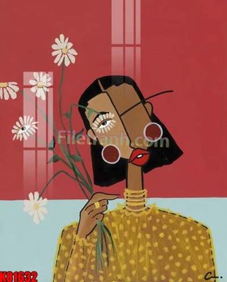 File tranh File tranh gốc tổng hợp K81632 (bản gốc) in lụa dán tường