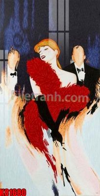 File in trần File tranh gốc tổng hợp K81680 (bản gốc) phong cảnh