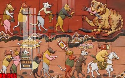 File gốc File tranh gốc tổng hợp K81905 (in 3D) cho trang trí