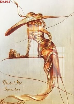 File tranh PSD File gốc in tranh tổng hợp K8202 chất lượng cao