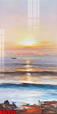 File gốc File tranh gốc tổng hợp K82055 (in tráng gương) sang trọng