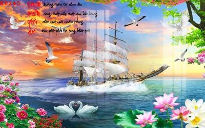 Hình ảnh file gốc in lụa File gốc in tranh tổng hợp K8245