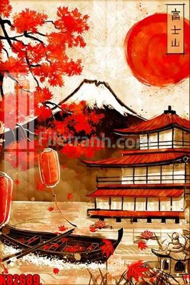 File PSD File tranh gốc tổng hợp K82689 (gốc) cho designer