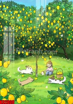 File tranh File tranh gốc tổng hợp K82808 (ảnh gốc) in trần nhà