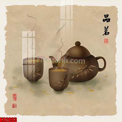 File in trần File tranh gốc tổng hợp K82883 (bản gốc) hoa văn