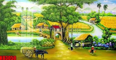 File gốc File tranh gốc tổng hợp K83050 (in mica) trang trí