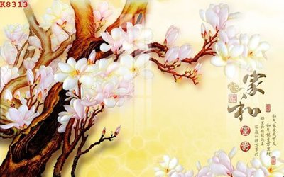 File ảnh File gốc in tranh tổng hợp K8313 (gốc) dùng in Pano