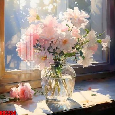 File in mica File tranh gốc tổng hợp K83254 (bản gốc) làm vách ngăn