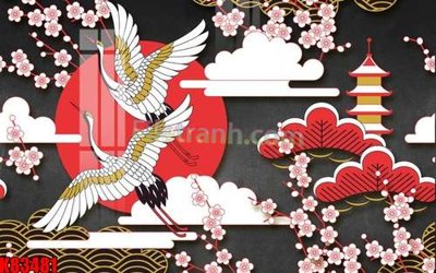 File gốc File tranh gốc tổng hợp K83481 (in tráng gương) hiện đại