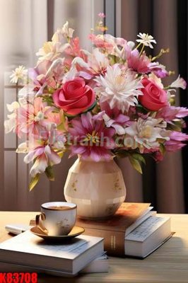 File gốc File tranh gốc tổng hợp K83708 (in 3D) cho trang trí