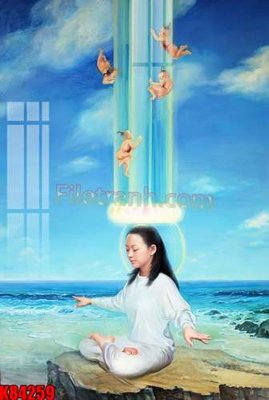 File in trần File tranh gốc tổng hợp K84259 (file gốc) hoa văn 3D